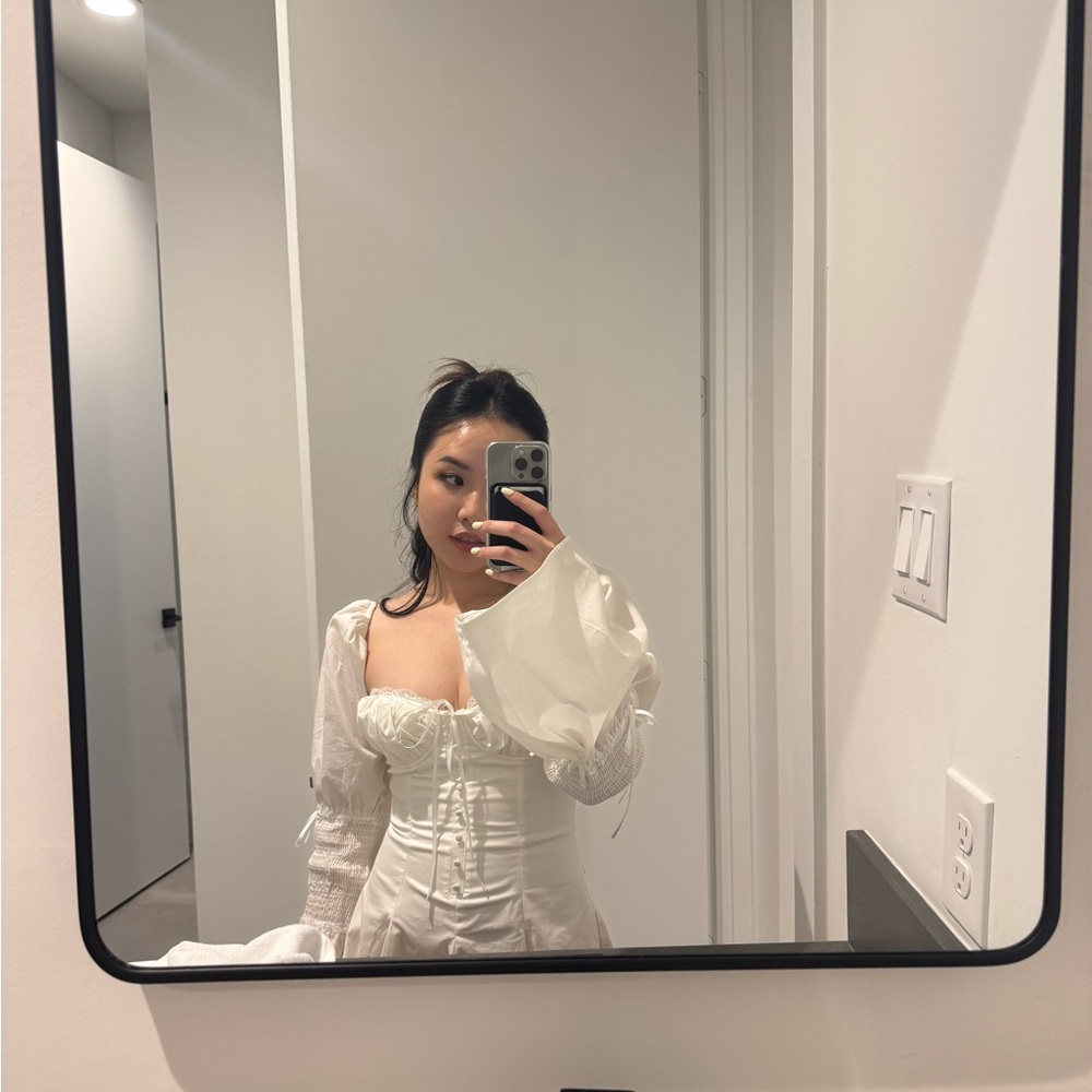 House of CB White Mini Dress